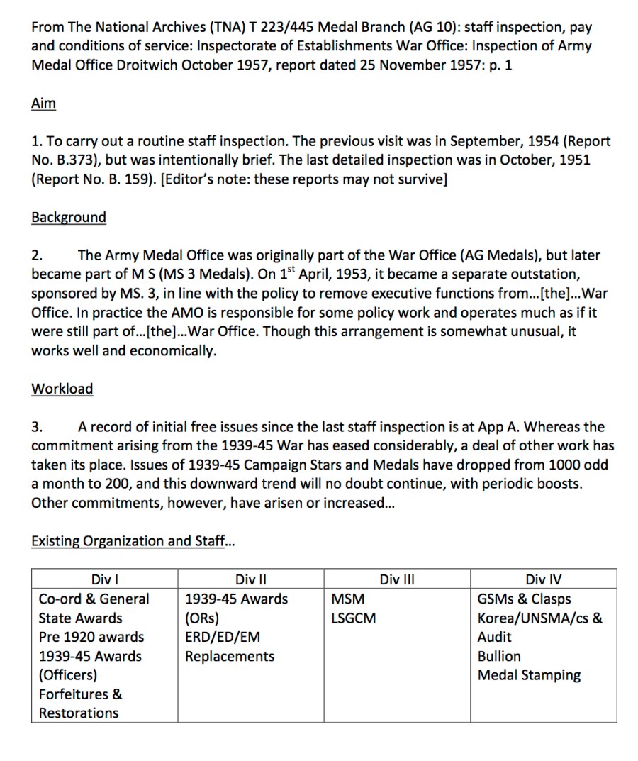 Army Medal Office Droitwich Divisions Replacement Page 2