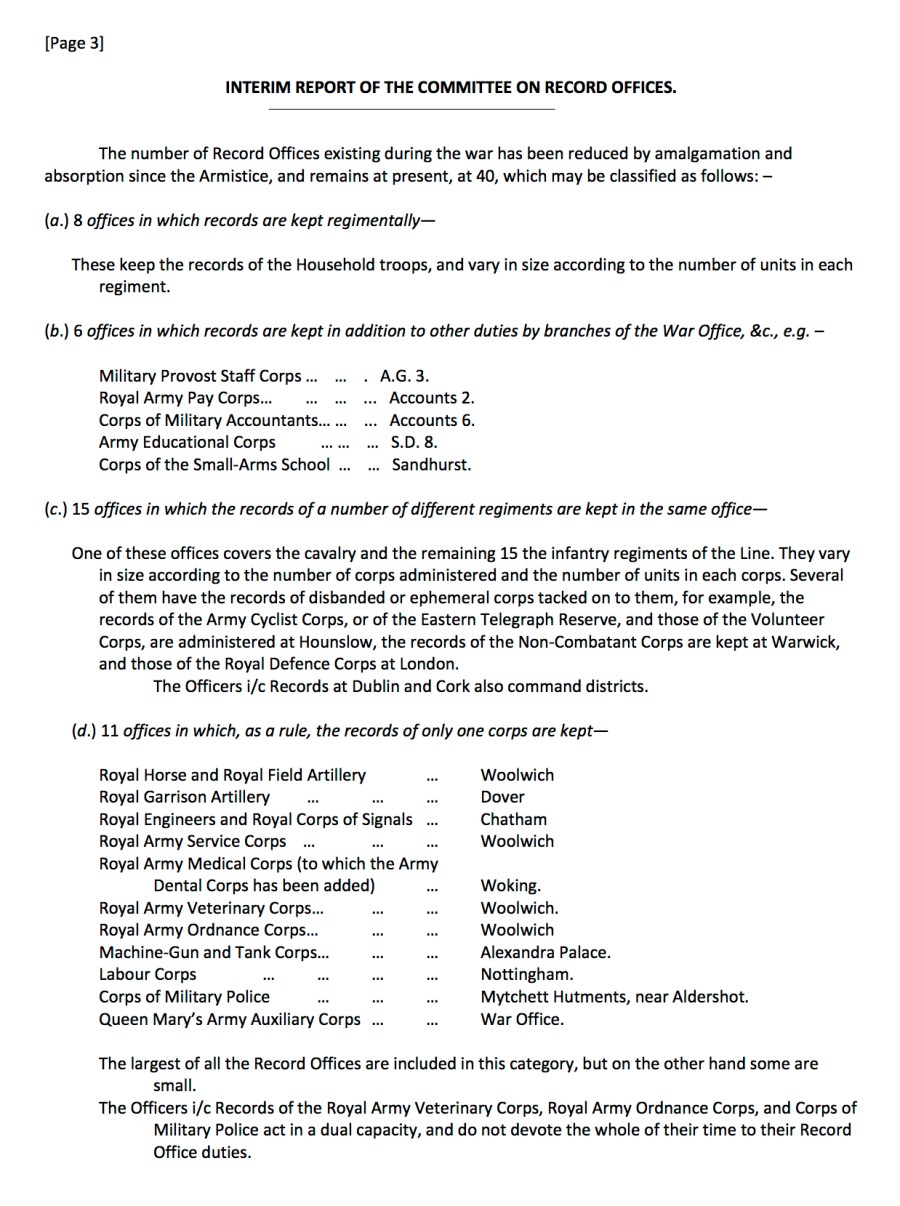 Interim Report on Record Offices Replacement Page 3