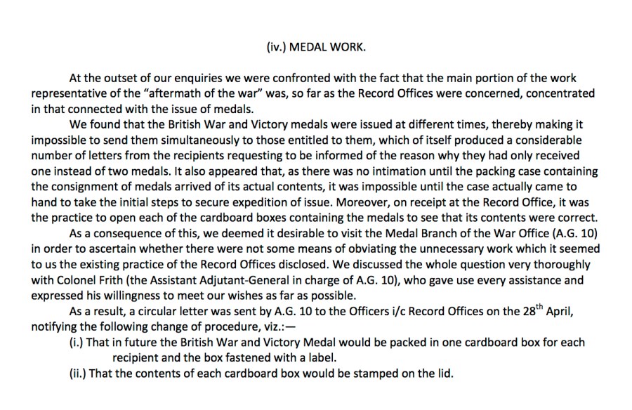 Interim Report on Record Offices6