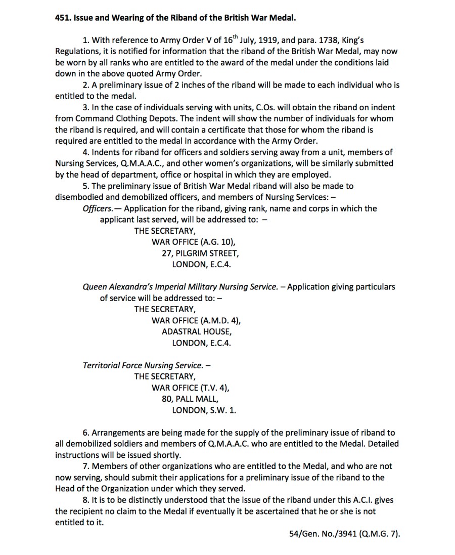 Medals ACIs and AOs 2 4