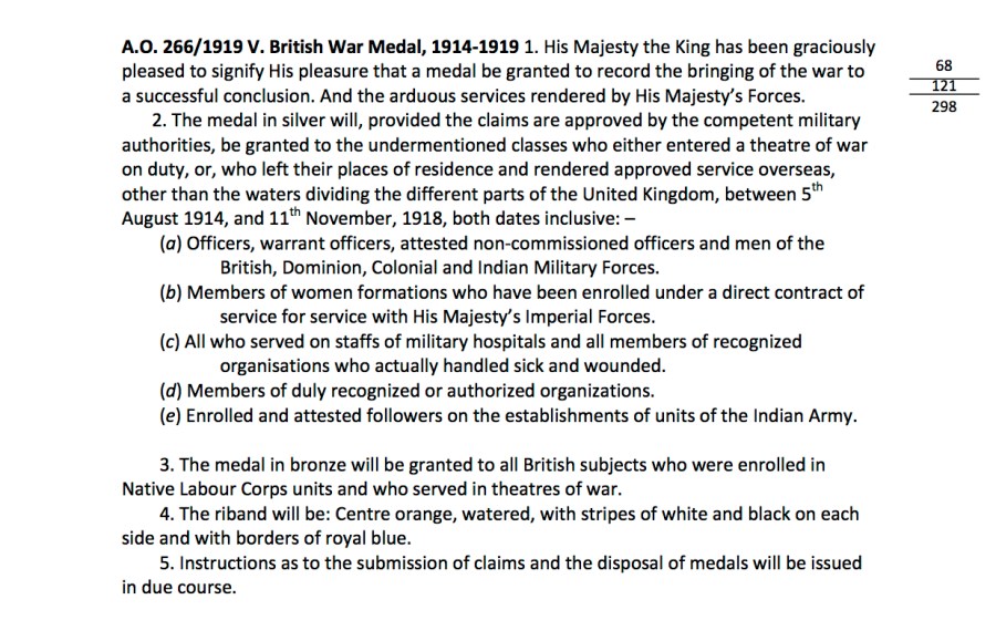 Medals ACIs and AOs 23