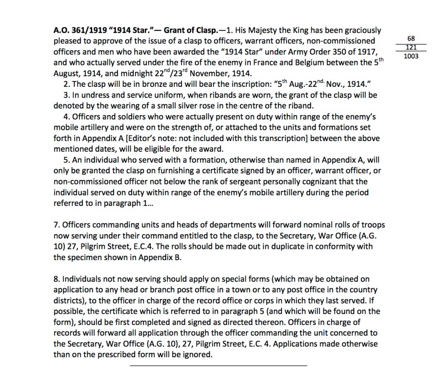 Medals ACIs and AOs 25