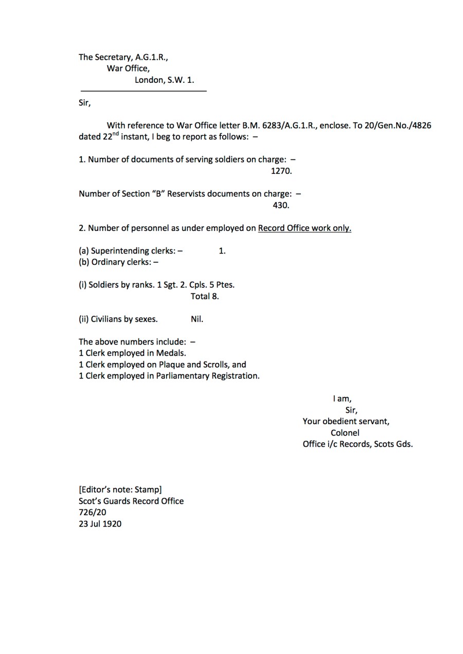 Interim Report on Record Offices Replacement Page 17 2
